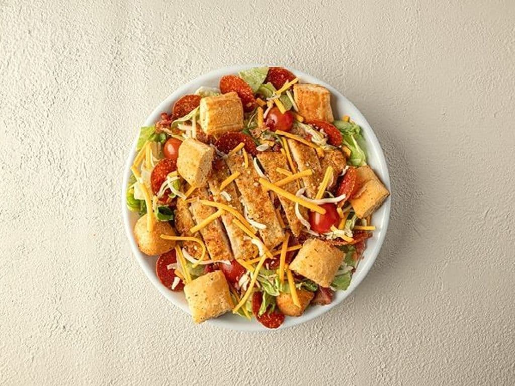 Crispy Chicken Bacon Ranch Salad