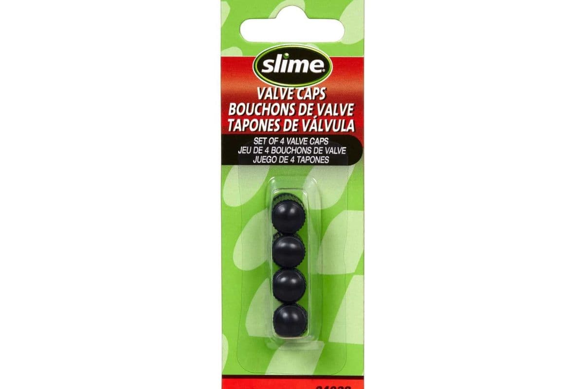 Slime Valve Tire Caps (Set of 4 Caps)