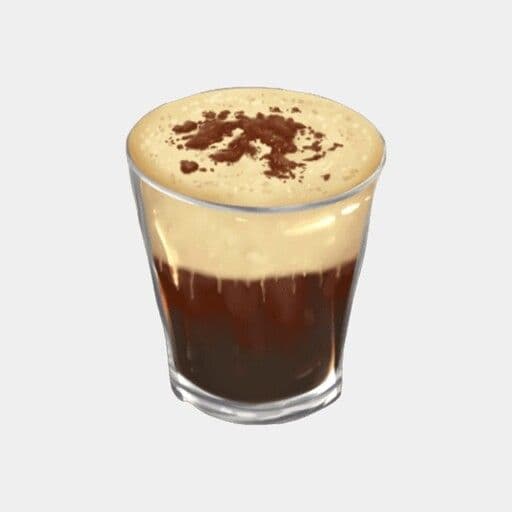 Hot Egg Coco Cream Coffee