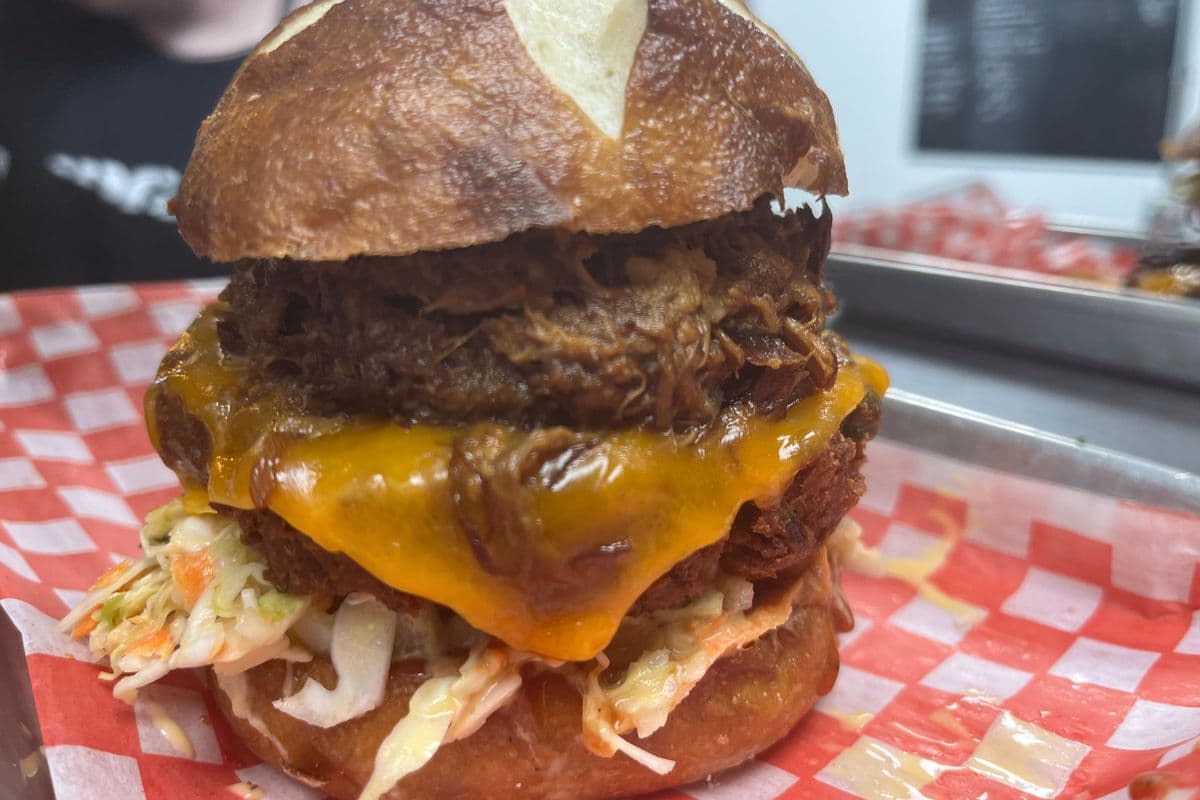 The Solidarity Burger w/ Side
