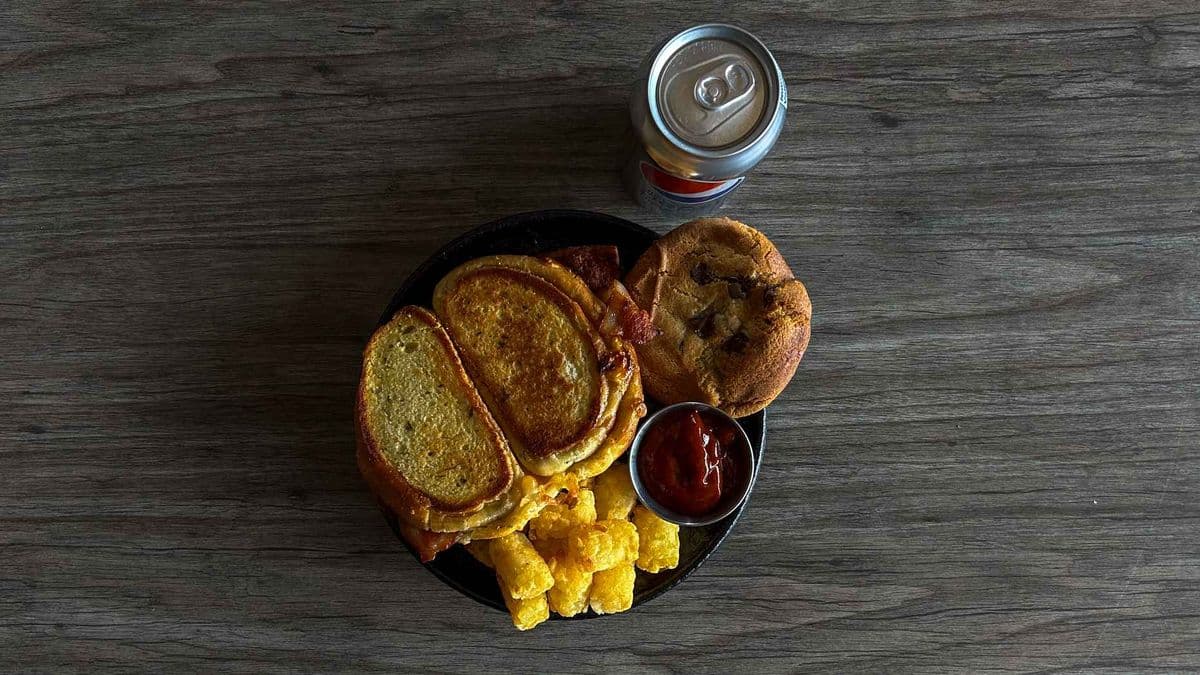 Bacon Ranch Grilled Cheese Combo