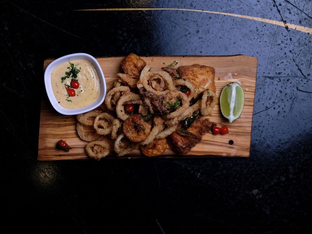 Mixed Fried Seafood