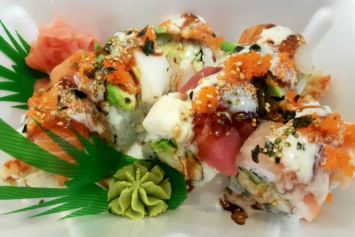 Rainbow Dragon Roll
