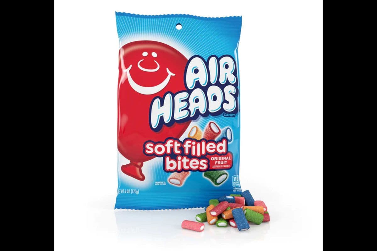 Airheads soft filled bites (170 g)