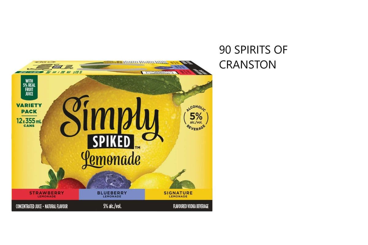 SIMPLY SPIKED LEMONADE MIXER 12 CANS (1 x 12x355ML)