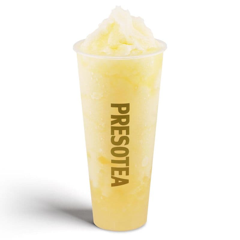 Yuzu Slush w/ Jelly Boba / Frappé glacé au yuzu avec gélee de boba