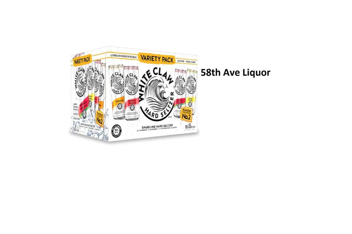 WHITE CLAW VARIETY 12PKC (no 2) (1 x 12x355ML)