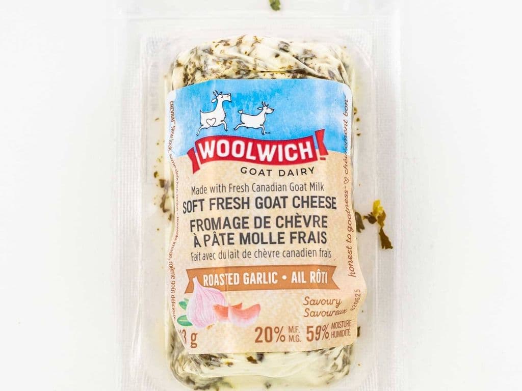 WOOLWICH GOAT CHEESE ROASTED GARLIC 113G