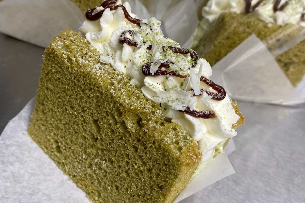 Green Tea Chiffon Sandwich