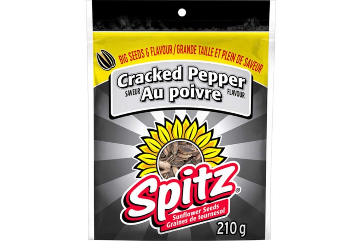 Spitz Sunflower Seeds Cracked Pepper Flavour 210 g (210 g)