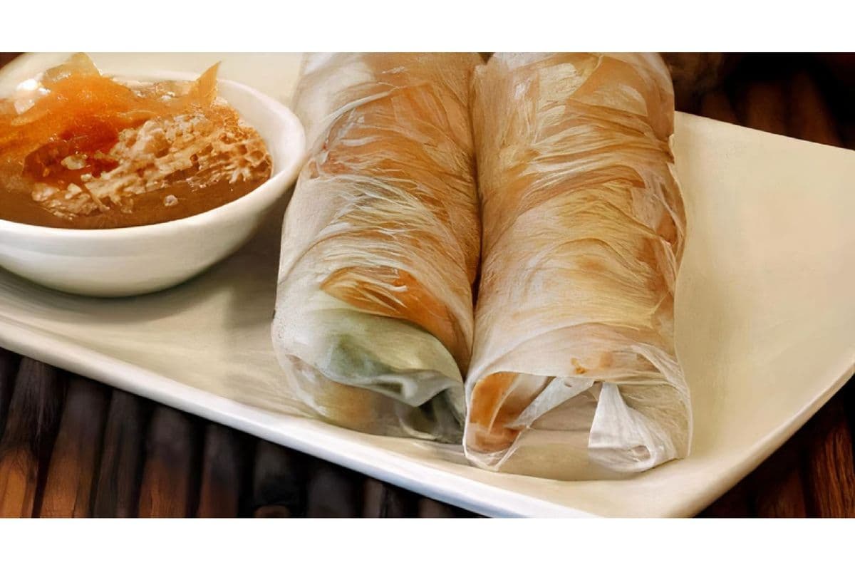 A2-B. Veggie Salad Rolls-素春卷-Gỏi Cuốn Chay (2 pcs)