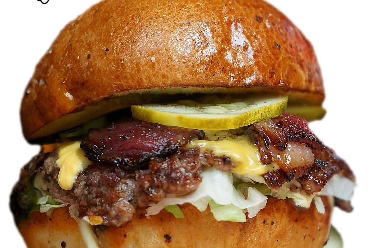 Double Bacon Cheese Smash Burger Combo