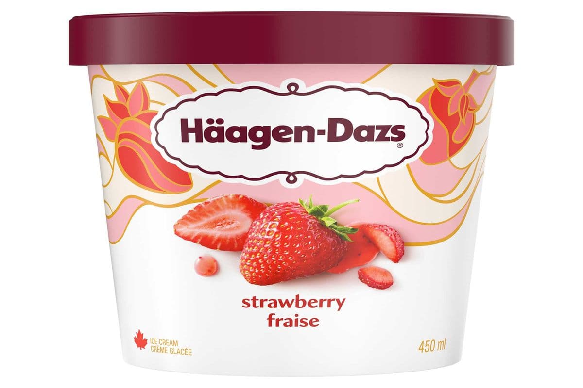 Haagen-Daz Strawberry (450 ml)