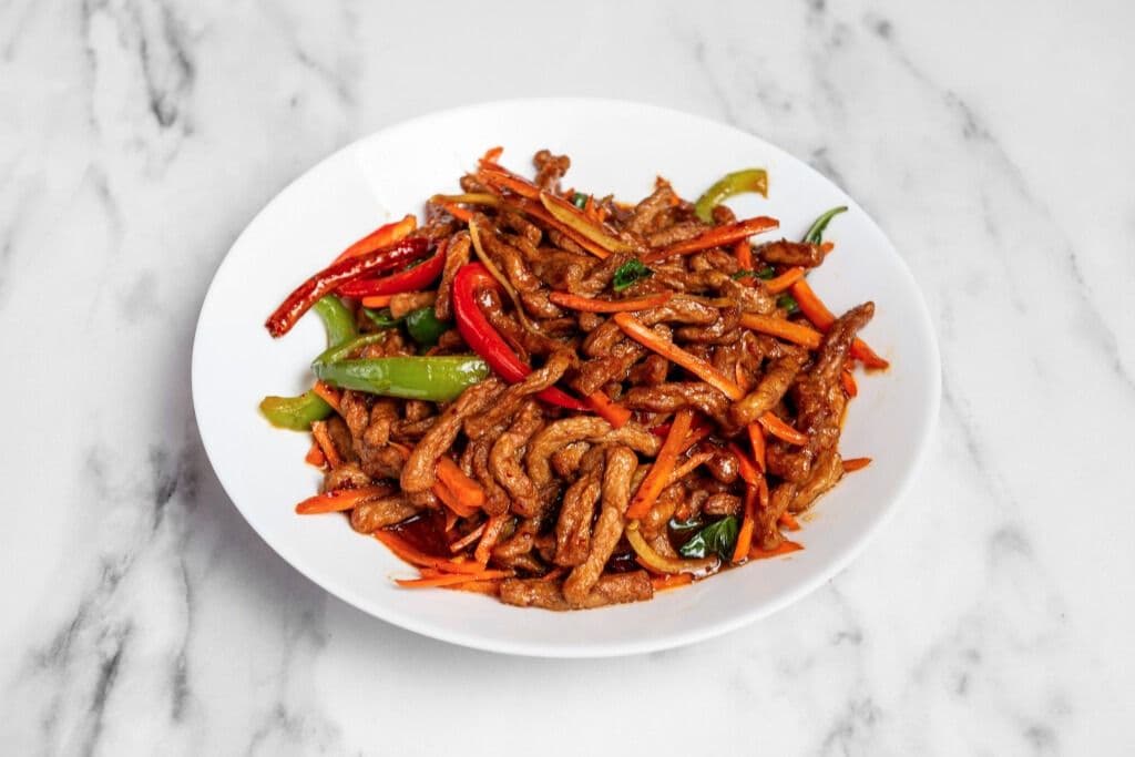 C10. Chili Soya Strips