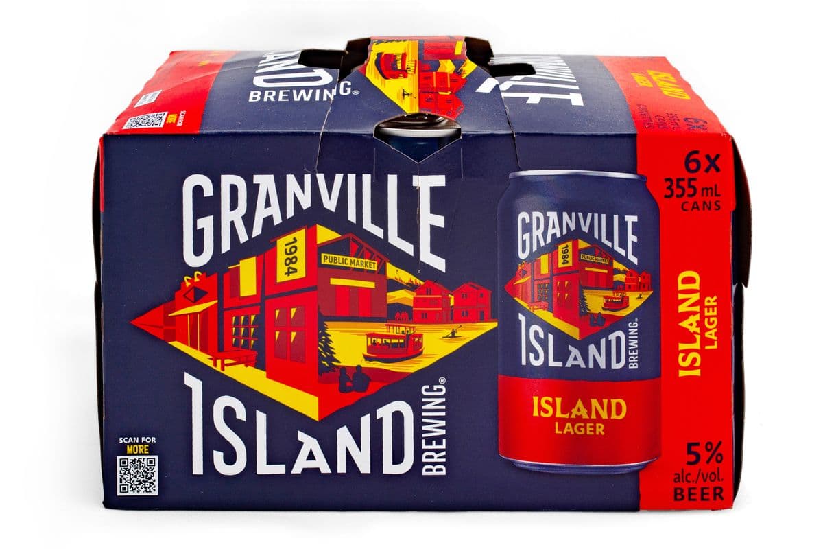 GRANVILLE ISLAND LAGER Lager (6 Cans) (6 x 355 ML)
