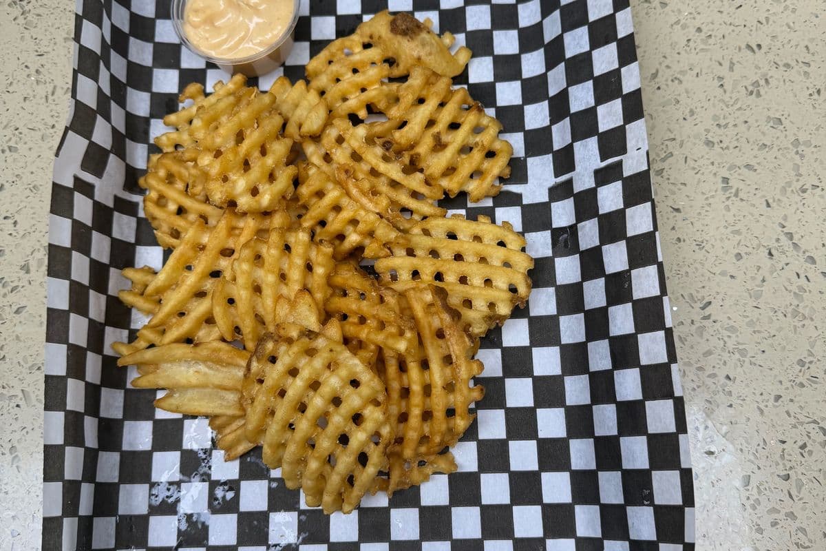 Waffle fries