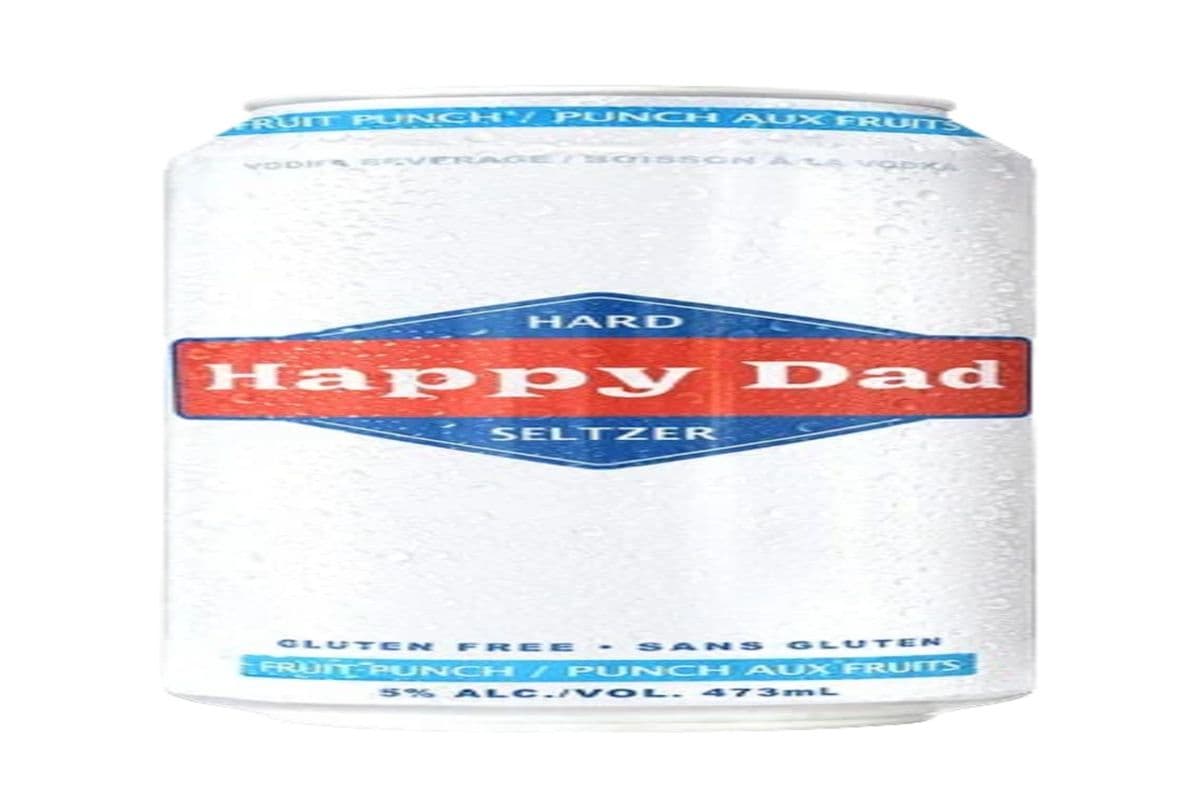 Happy Dad Fruit Punch Seltzer (1 x 473ml)