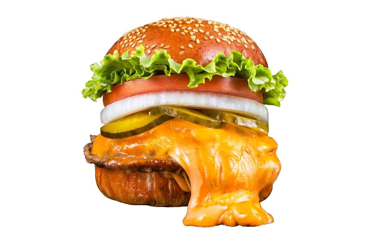 Cheesey Lucy Burger