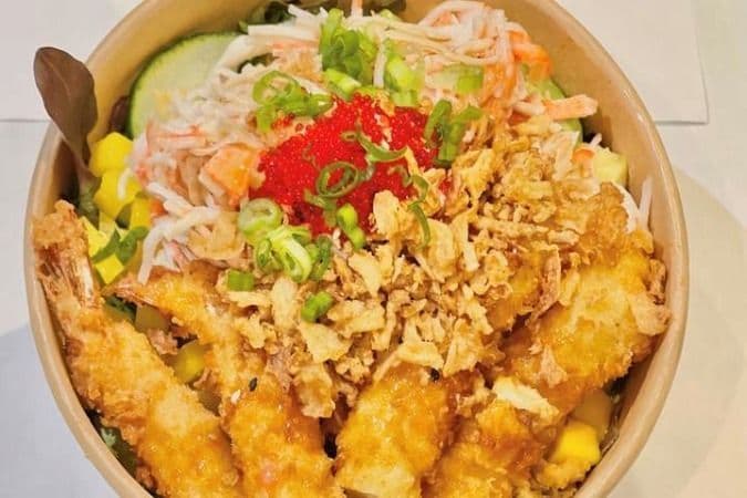 Bol poké aux crustacés / Crustacean Poke Bowl