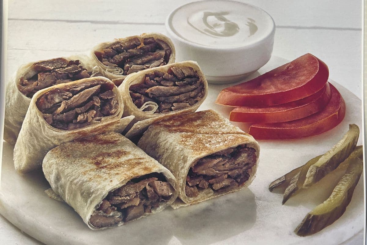 beef shawarma platter