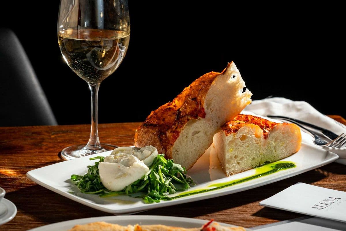 Burrata and Focaccia