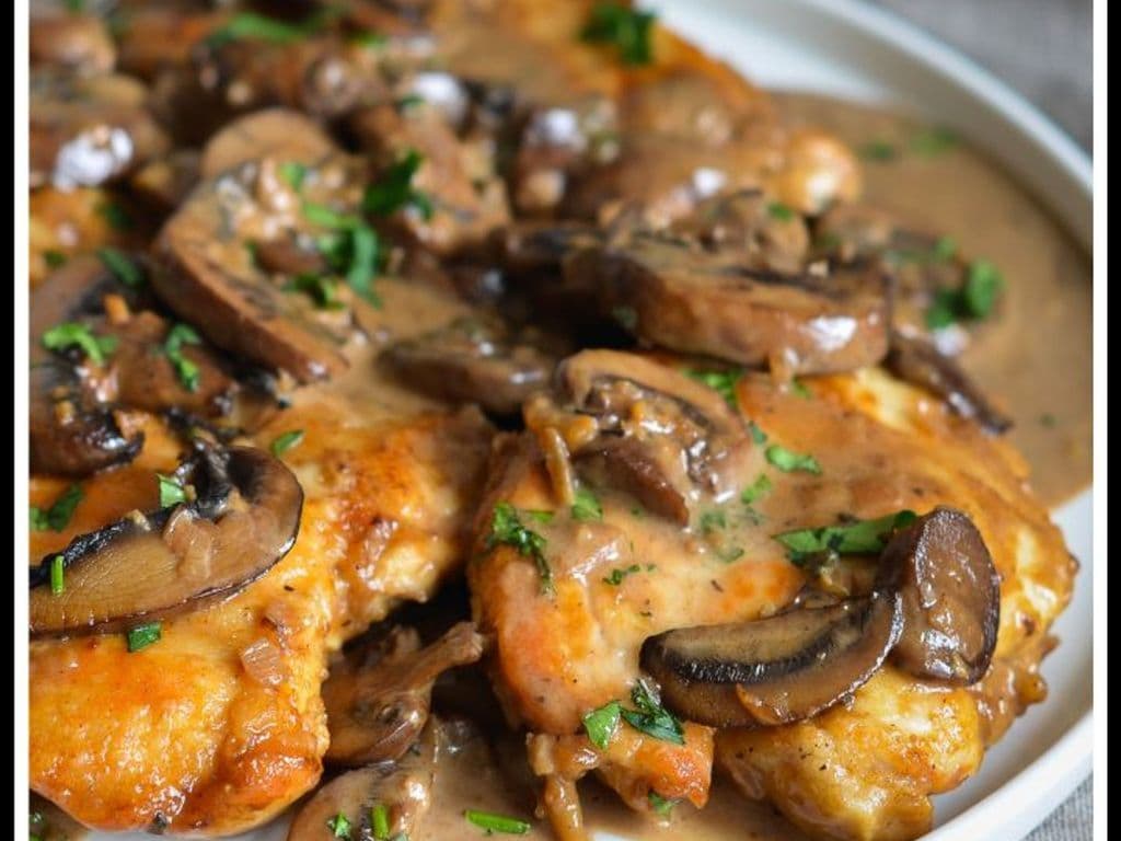 Chicken Marsala Family Tray