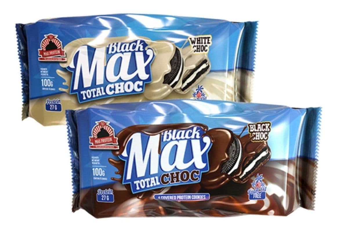 Black Max Total Chocolate Cookies