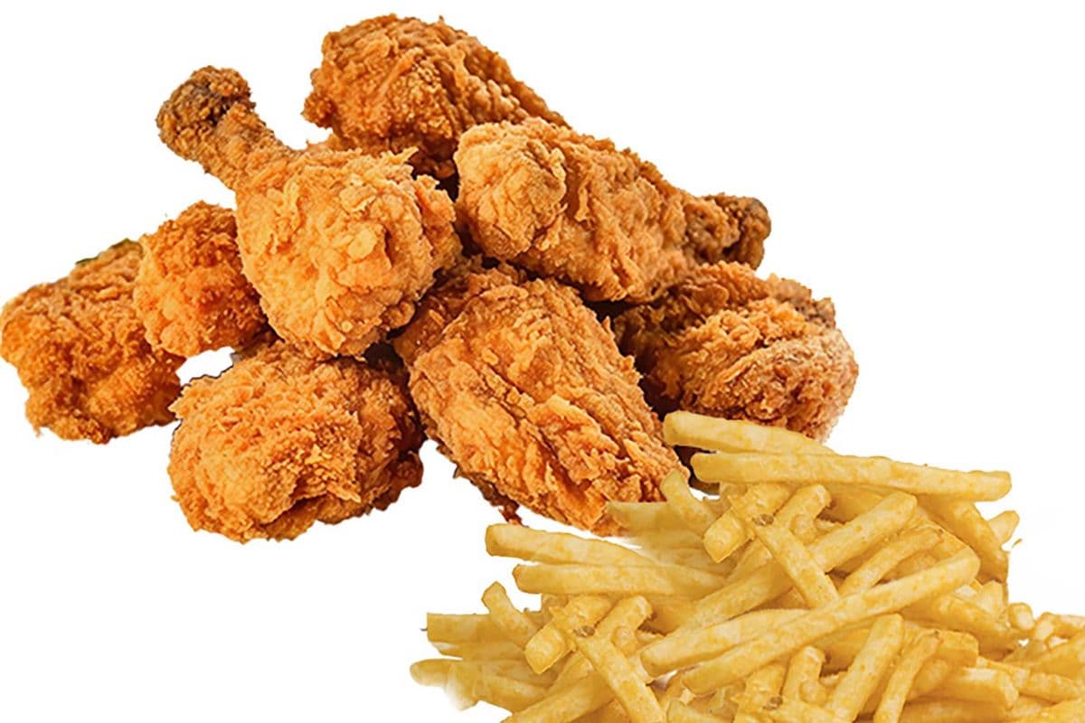 Eight Pieces of Chicken with a Large Side
