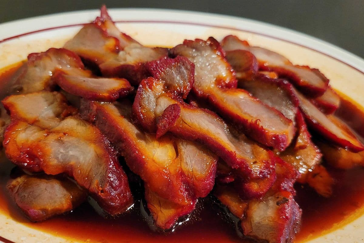 B.B.Q Pork Slice w/ Honey Garlic Sauce