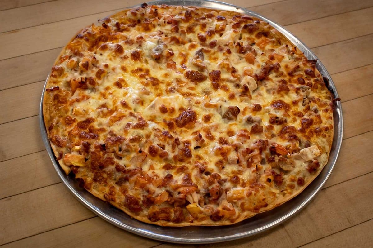 Chicken Bacon Ranch Pizza