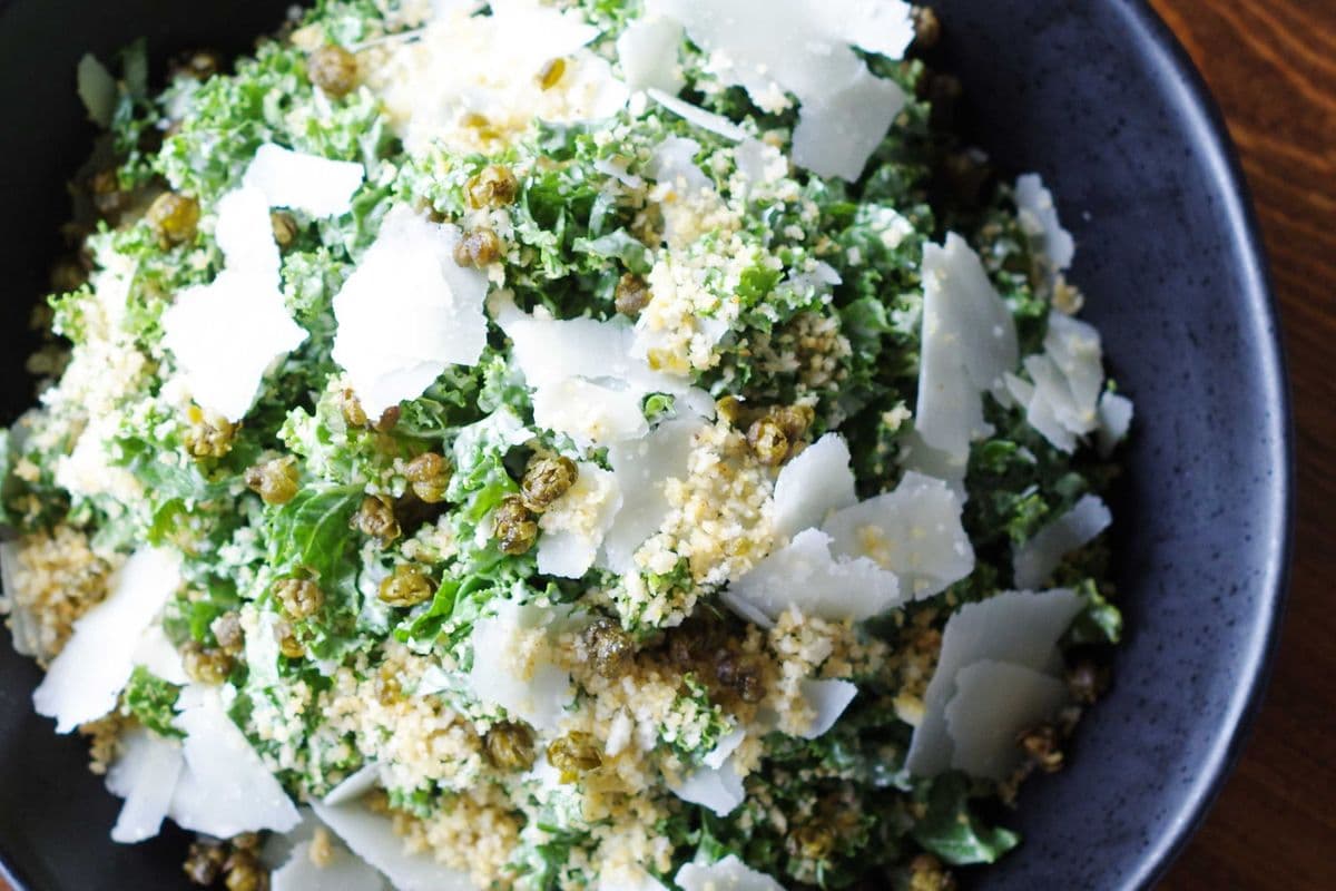 Kale Caesar Salad