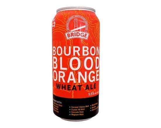Bridge Brewing Bridge Bourbon Blood Orange Wheat, 473 ml