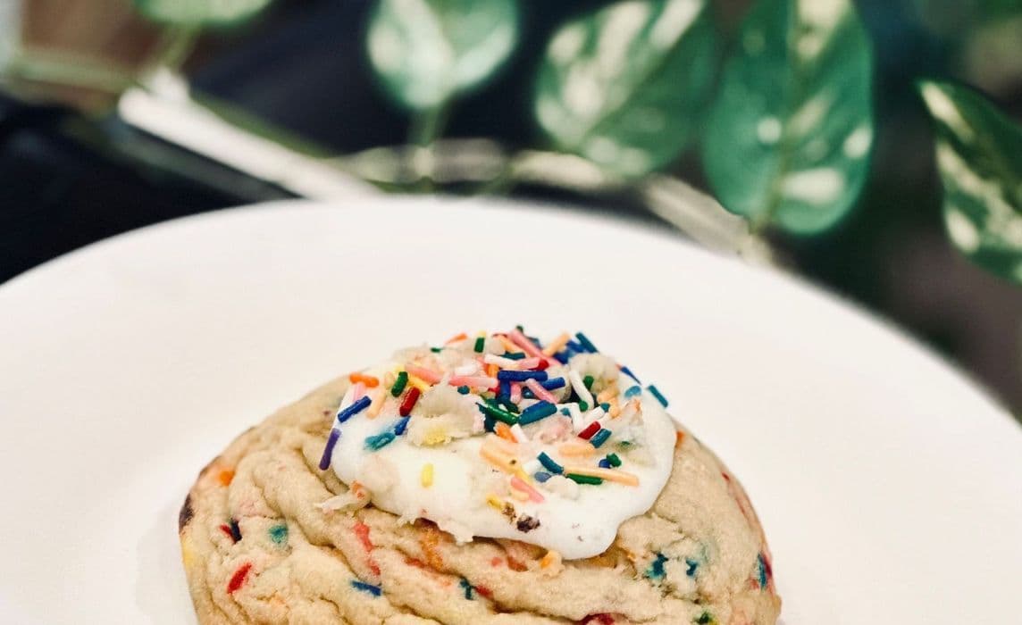 Vegan Sprinkles Gourmet Cookie