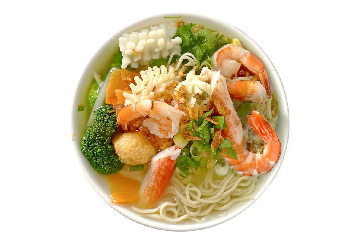 21. Seafood Egg Noodle Soup