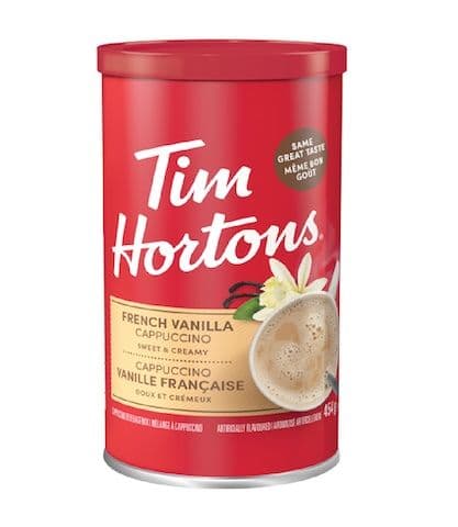 French Vanilla Cappuccino 454g Can French Vanilla Cappuccino 454g Can