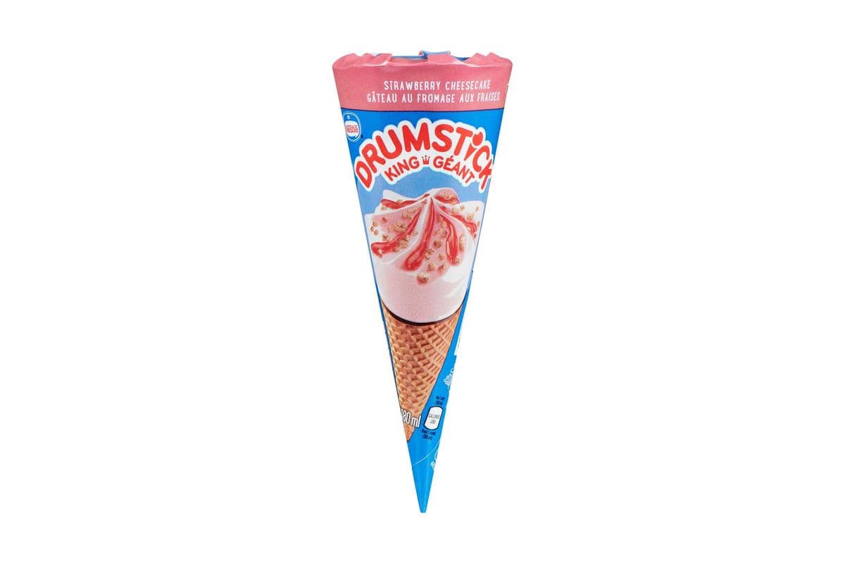 Nestle Drumstick Strawberry Cheese Cake KS Cone 180ml