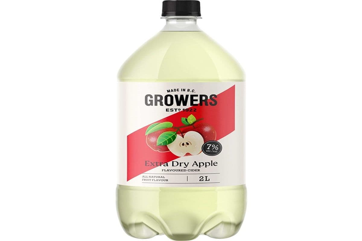 Growers Extra Dry Apple (1 x 2L)