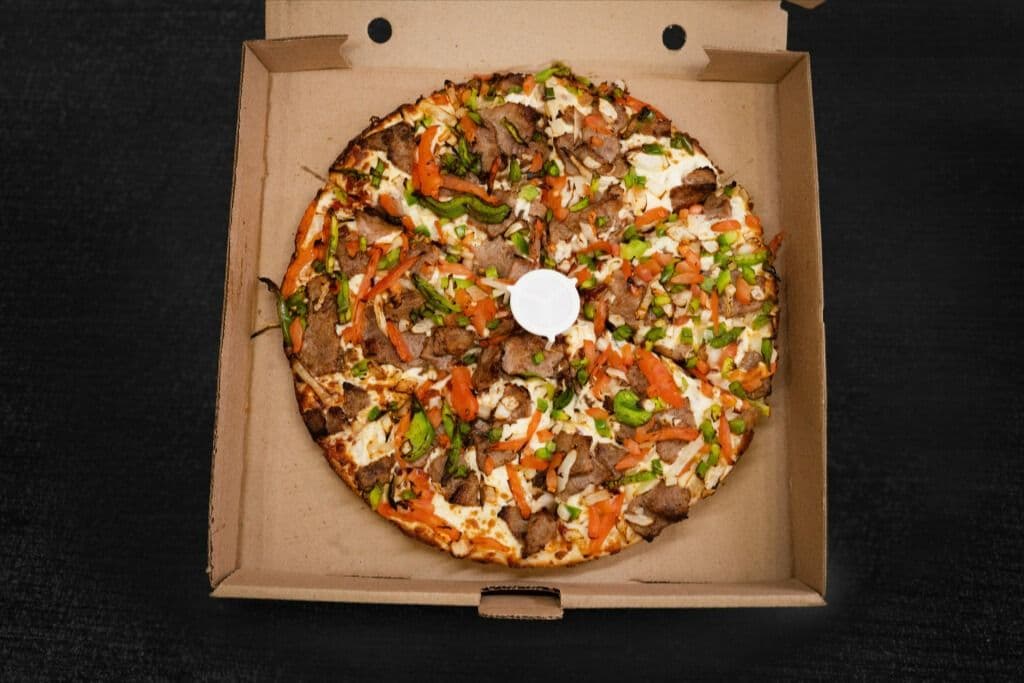 Steak Pizza