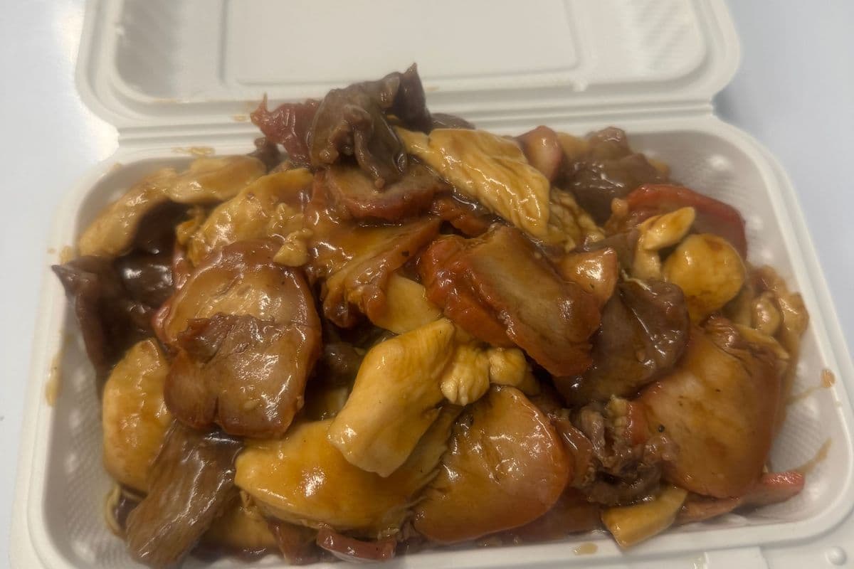 61. Mixed Meat on Noodles
