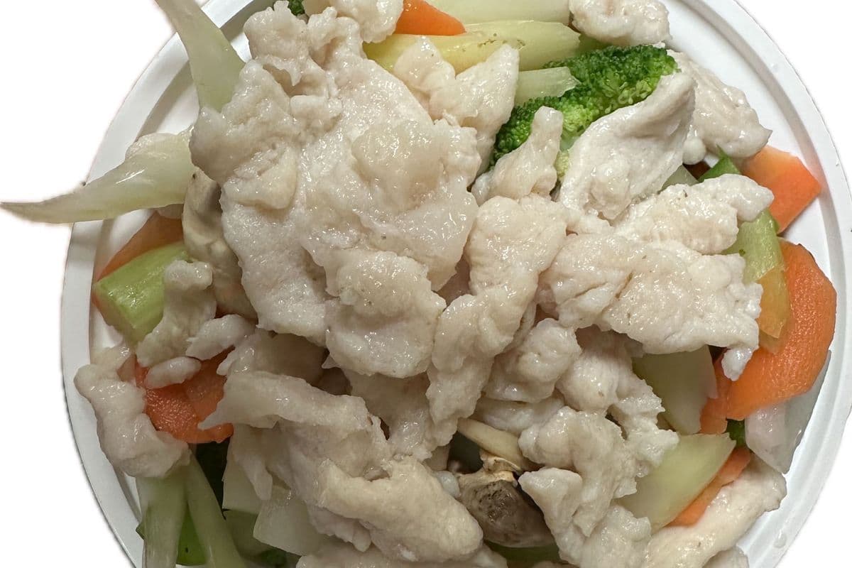 Chicken with Mixed Vegetable (Steamed) / 水煮什菜鸡