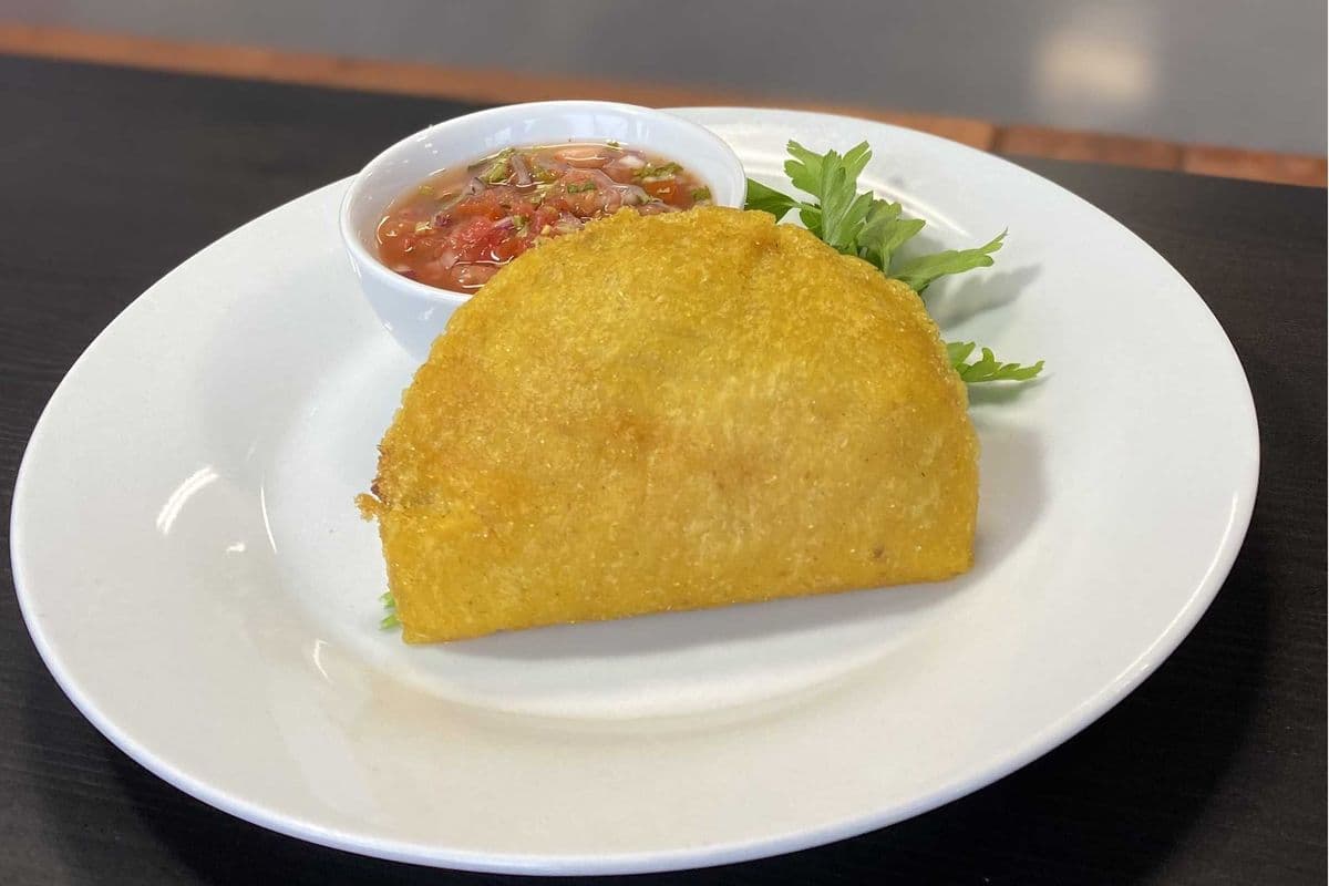 Colombian Fried Chicken Empanada