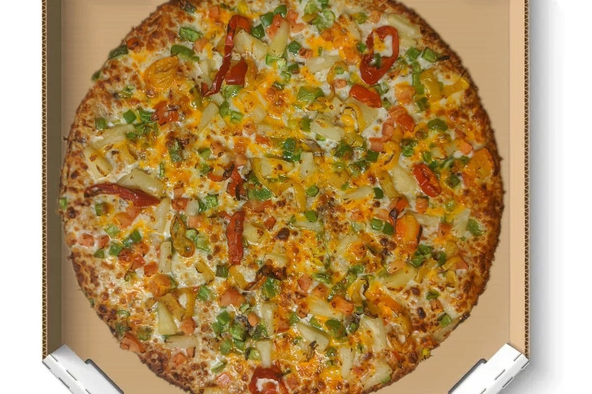Medium Veggie Korma Pizza