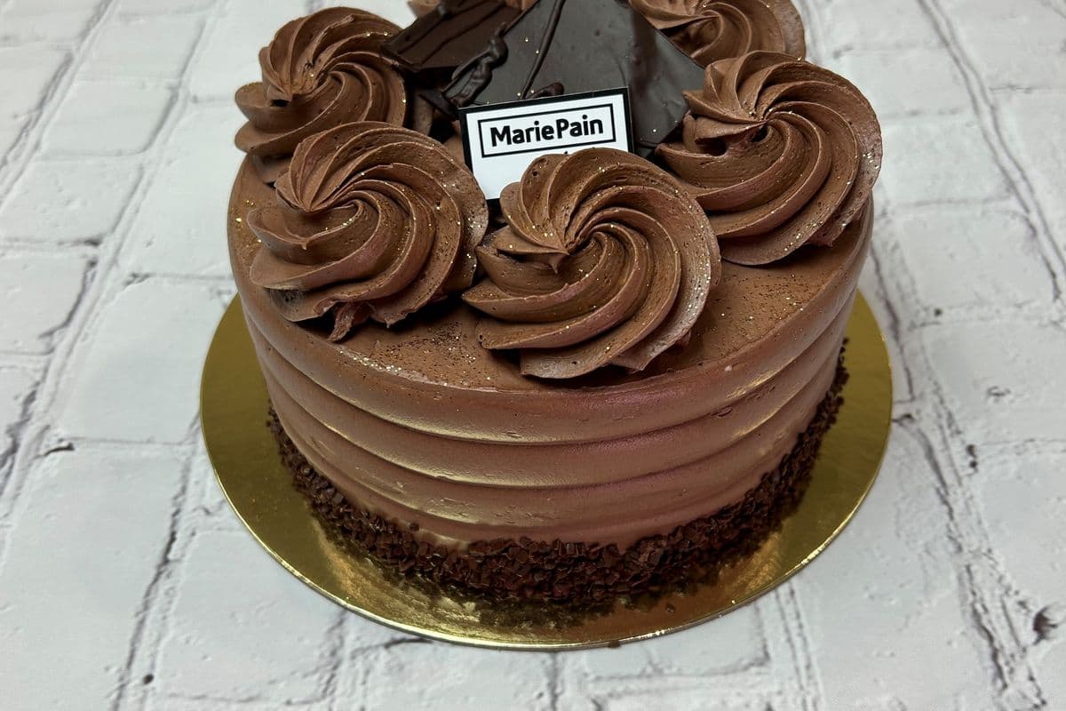 Gâteau crème au beurre au chocolat (6 mcx)