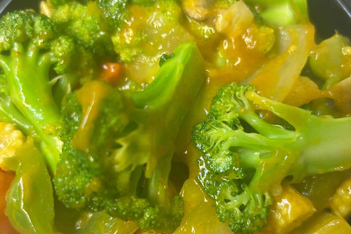 140. Mixed Vegetables with Curry Sauce