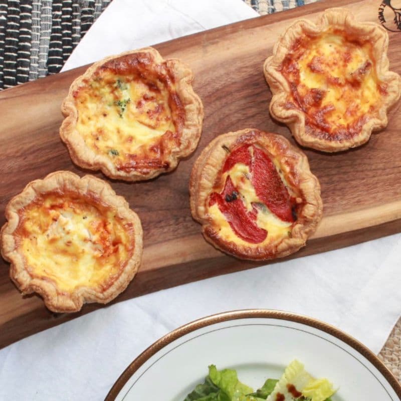 4 Assorted Quiche