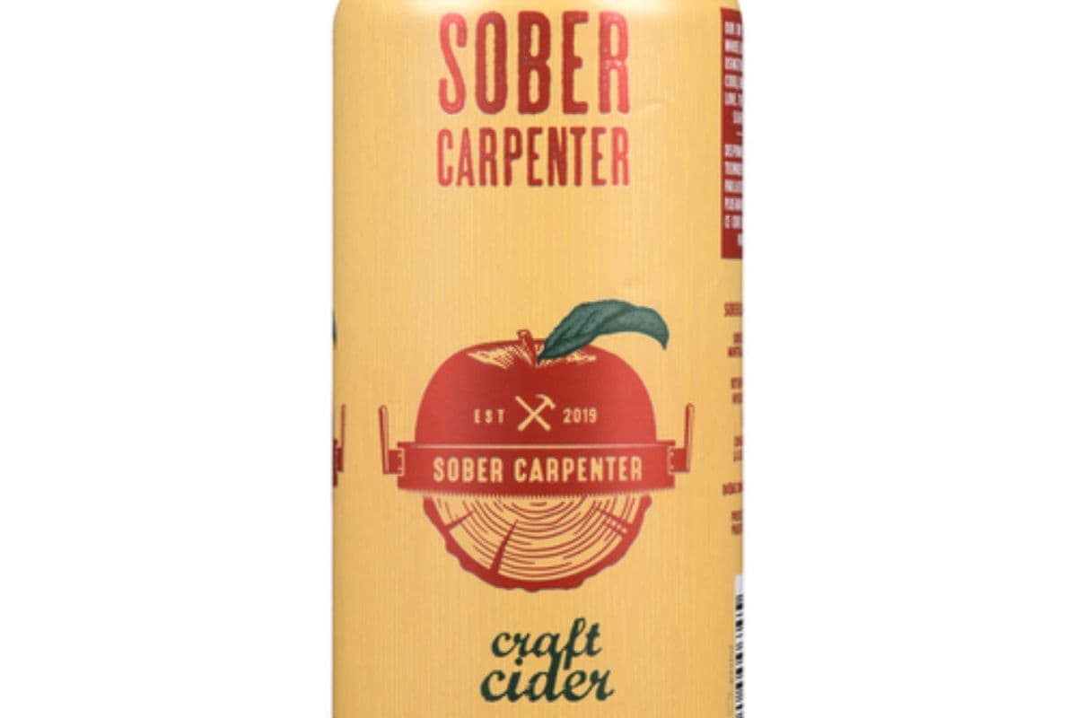 Sober Carpenter Non-Alcoholic Dry Apple Cider - 1x473ml