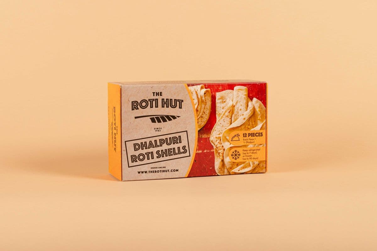 Dhalpuri Roti Box (12 Pieces)