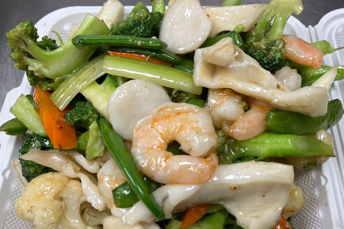 Seafood with Mixed Vegetables