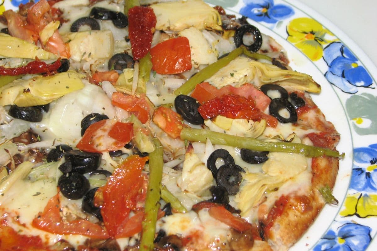 14" Pizza vegetarienne / 14" Vegetarian Pizza