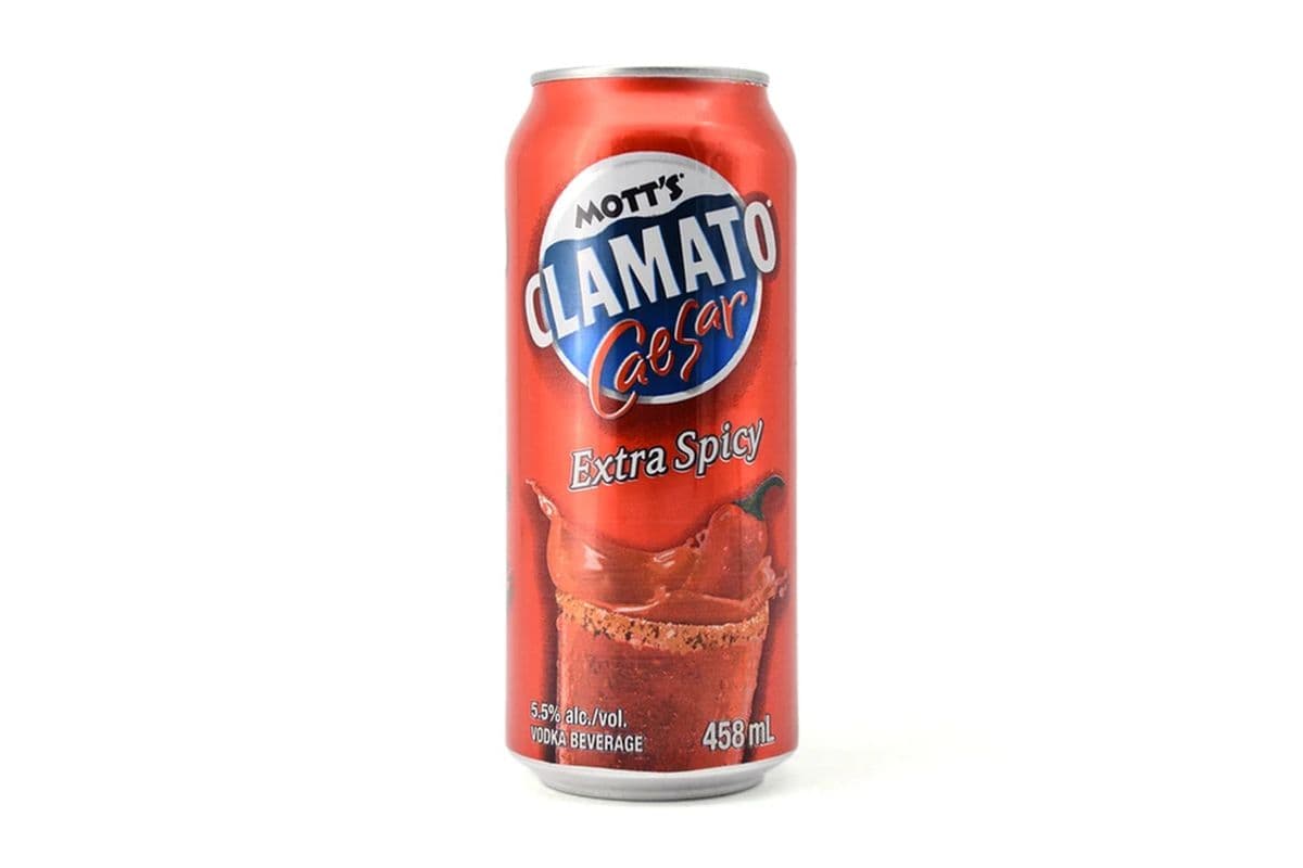 Mott's Clamato Extra Spicy (458 ml Can)
